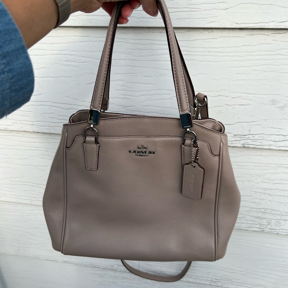 Coach Leather Tote Bag